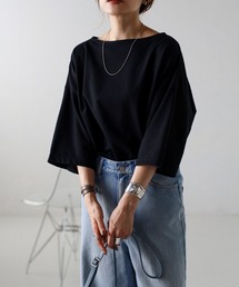 ボートネックオーバーT