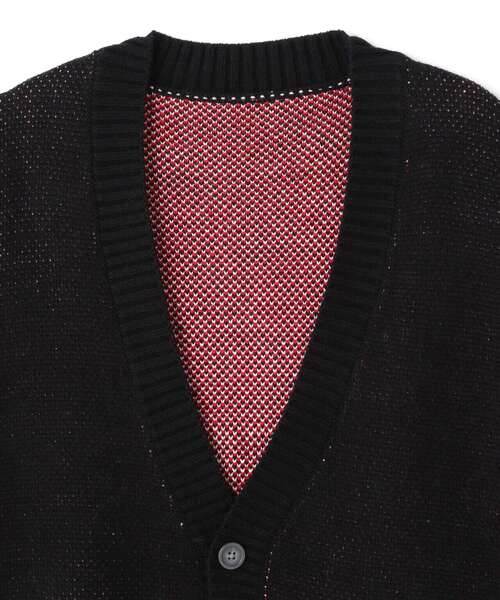 WHITELAND（ホワイトランド）の「【WEB&DEPOT限定】WHITELAND/ホワイトランド/SCHOOL LOGO CARDIGAN/カーディガン（カーディガン/ボレロ・レディース・ブラック/ブルー/グリーン・FREE）」の6枚目の写真