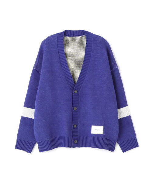 WHITELAND（ホワイトランド）の「【WEB&DEPOT限定】WHITELAND/ホワイトランド/SCHOOL LOGO CARDIGAN/カーディガン（カーディガン/ボレロ・レディース・ブラック/ブルー/グリーン・FREE）」の12枚目の写真