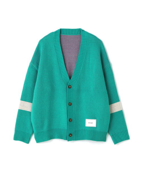 WHITELAND（ホワイトランド）の「【WEB&DEPOT限定】WHITELAND/ホワイトランド/SCHOOL LOGO CARDIGAN/カーディガン（カーディガン/ボレロ・レディース・ブラック/ブルー/グリーン・FREE）」の15枚目の写真
