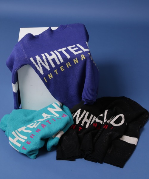 WHITELAND（ホワイトランド）の「【WEB&DEPOT限定】WHITELAND/ホワイトランド/SCHOOL LOGO CARDIGAN/カーディガン（カーディガン/ボレロ・レディース・ブラック/ブルー/グリーン・FREE）」の18枚目の写真