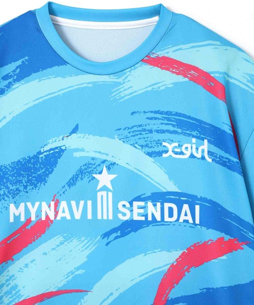 X-girl（エックスガール）の「WEリーグ|MAI S UNIFORM SS TEE/マイナビ