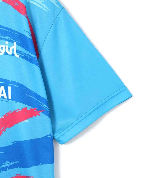 X-girl(エックスガール)の「WEリーグ|MAI S UNIFORM SS TEE/マイナビ仙台レディースMYNAVI/Tシャツ(スポーツグッズ・レディース・ライトブルー・L/M/XL/2XL/S)」の7枚目の写真