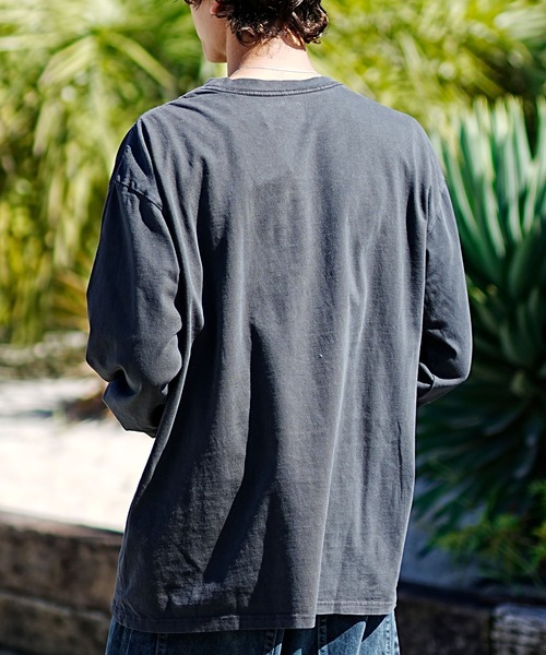 Hurley （ハーレー）の「Hurley/ハーレー 長袖Tシャツ ルーズシルエット ヘビーウエイト キャラクター MLS2312010（Tシャツ/カットソー・メンズ・ブラック/チャコールグレー/ホワイト・M/L）」の12枚目の写真