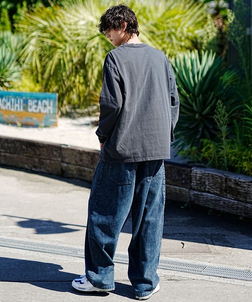 Hurley （ハーレー）の「Hurley/ハーレー 長袖Tシャツ ルーズシルエット ヘビーウエイト キャラクター MLS2312010（Tシャツ/カットソー・メンズ・ブラック/チャコールグレー/ホワイト・M/L）」の17枚目の写真