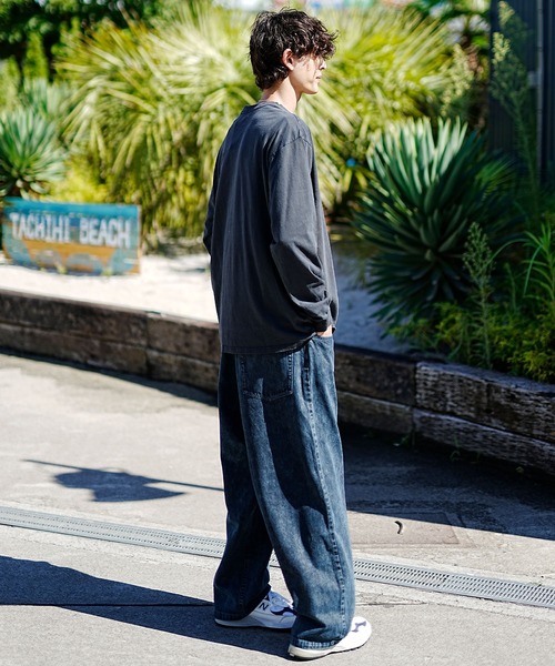 Hurley （ハーレー）の「Hurley/ハーレー 長袖Tシャツ ルーズシルエット ヘビーウエイト キャラクター MLS2312010（Tシャツ/カットソー・メンズ・ブラック/チャコールグレー/ホワイト・M/L）」の16枚目の写真