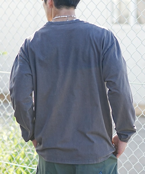 Hurley （ハーレー）の「Hurley/ハーレー 長袖Tシャツ ルーズシルエット ヘビーウエイト キャラクター MLS2312010（Tシャツ/カットソー・メンズ・ブラック/チャコールグレー/ホワイト・M/L）」の19枚目の写真