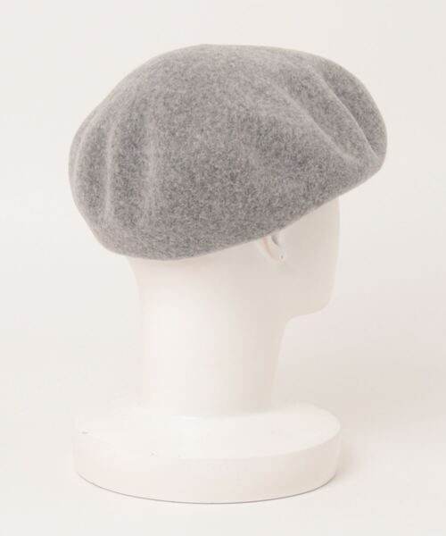 coca(coca)(コカ)の「無地ベレー帽(ハンチング/ベレー帽・レディース・グレー/ブラック・ONE SIZE)」の13枚目の写真