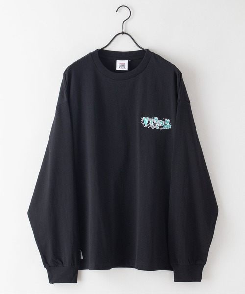 VISION STREET WEAR(ヴィジョンストリートウェア)の「【VISION STREET WEAR/ビジョンストリートウェア】 バックプリント&刺繍 マルチイラスト ロンT 恐竜(Tシャツ/カットソー・メンズ・ホワイト/ライトグレー/ブラック・MEDIUM/LARGE/X-LARGE)」の22枚目の写真