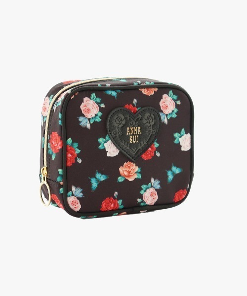ANNA SUI（アナスイ）の「ローズ柄スクエアポーチ（ポーチ）」 - WEAR