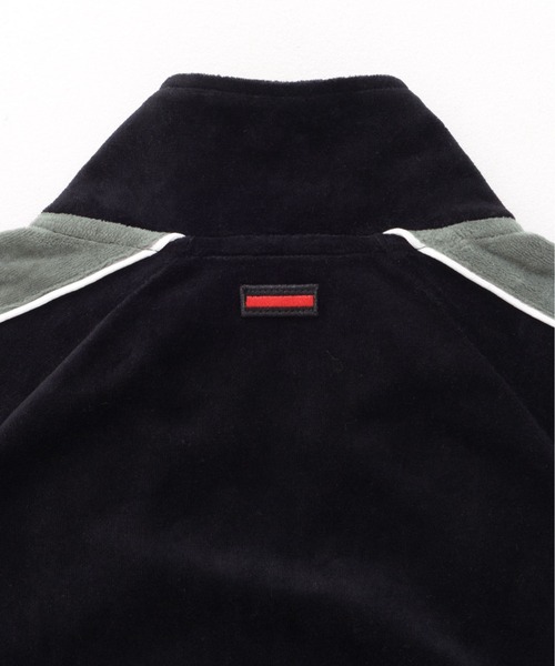 FUBU( フブ)の「FUBU フブ ブランド ロゴ 刺繍 長袖 フルジップ ベロア トラックジャケット ジャージ(ブルゾン・メンズ・ブラック/ブラウン/グリーン/ネイビー/ブラック系1/ネイビー系1/ベージュ系1/ブラウン系1・XL/M/L/XXL)」の13枚目の写真