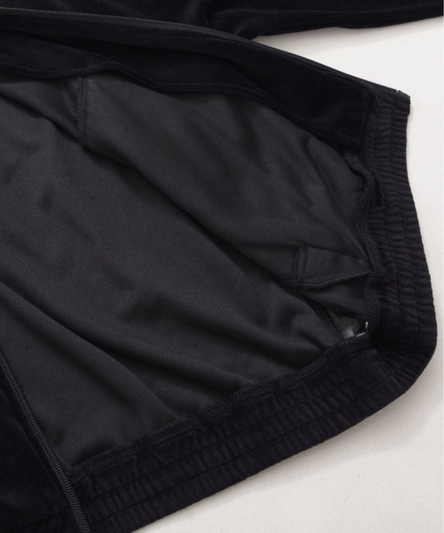 【FUBU】フブ 刺繍 セットアップ トラックジャケット ジャージ XL 黒 FUBU（フブ） ナイロンジャケット ブランド ロゴ 配色ライン ジップ