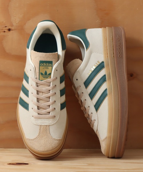 スニーカー adidas Gazelle Bold W 国内atmos pink限定の秋らしいNEW COLOR が登場！adidas