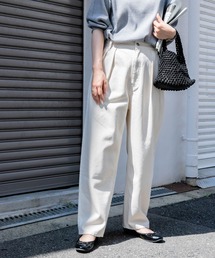 FORK&SPOON | FORK&SPOON　ソフトツイストインタックデニムパンツ(デニムパンツ)