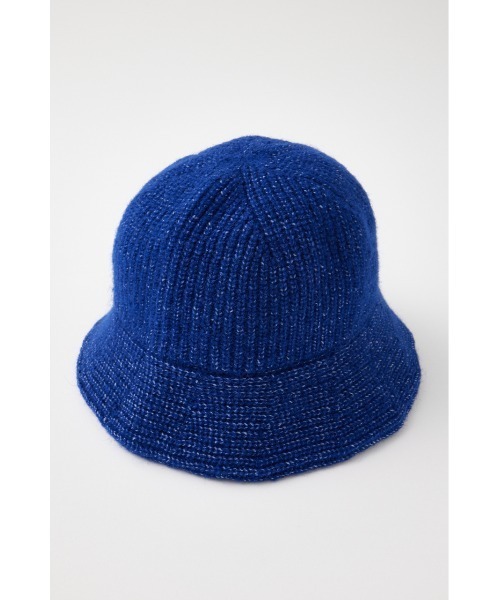 MOUSSY（マウジー）の「FLUFFY KNIT バケットハット（ニットキャップ/ビーニー・レディース・ダークブルー/ブラック/ライトベージュ・FREE）」の13枚目の写真