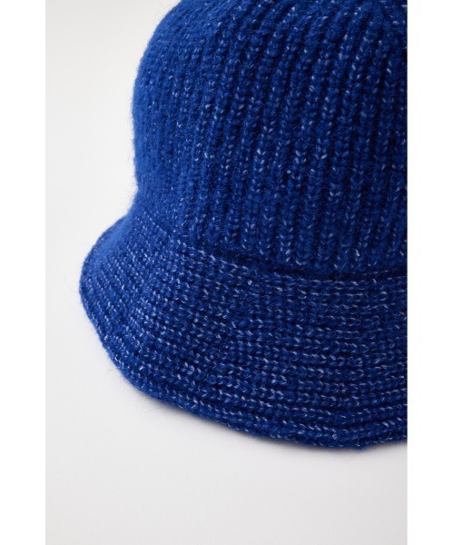 MOUSSY（マウジー）の「FLUFFY KNIT バケットハット（ニットキャップ/ビーニー・レディース・ダークブルー/ブラック/ライトベージュ・FREE）」の16枚目の写真
