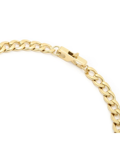 Guess（ゲス）の「MY CHAINS 21'' Grumetta 8mm Necklace（ネックレス・メンズ・ゴールド/シルバー・ONE SIZE）」の4枚目の写真