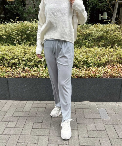 SPIGA（スピーガ）の「細ｺｰﾙﾍﾞﾛｱｲｰｼﾞｰﾊﾟﾝﾂ（その他パンツ・レディース・ブルー・FREE）」の3枚目の写真