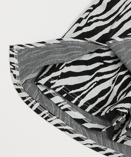 X-girl Stages(エックスガールステージス)の「スリットアニマル柄スカパン(その他パンツ・キッズ・ベージュ/オフホワイト・110cm/120cm/140cm/130cm/100cm/90cm)」の10枚目の写真