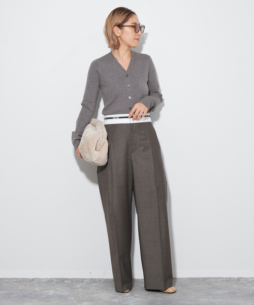 plage（プラージュ）の「【R'IAM】 LOGO Trousers パンツ（スラックス