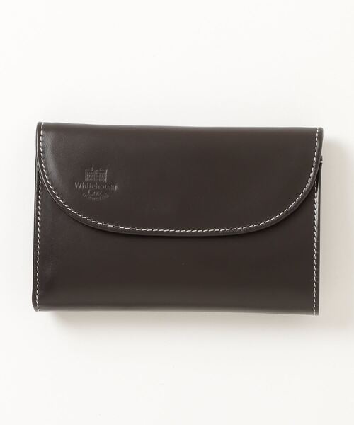 Whitehouse Cox / ホワイトハウスコックス：3 FOLD PURSE (HOLIDAYLINE)：S7660-BR2-2021HL[MUS]