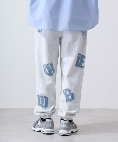 RE730 アップリケジョガーパンツ（その他パンツ）｜RE730（アールイーセブンサーティー）