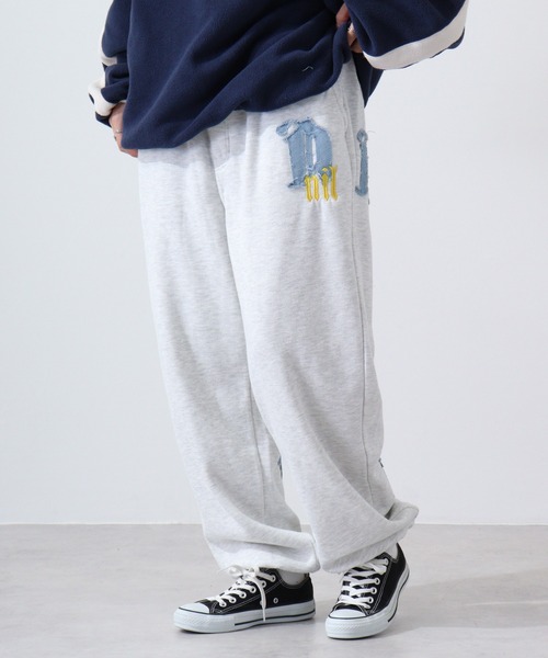 RE730 アップリケジョガーパンツ（その他パンツ）｜RE730（アールイーセブンサーティー）