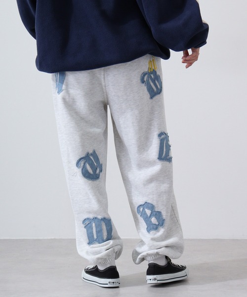 RE730 アップリケジョガーパンツ（その他パンツ）｜RE730（アールイーセブンサーティー）