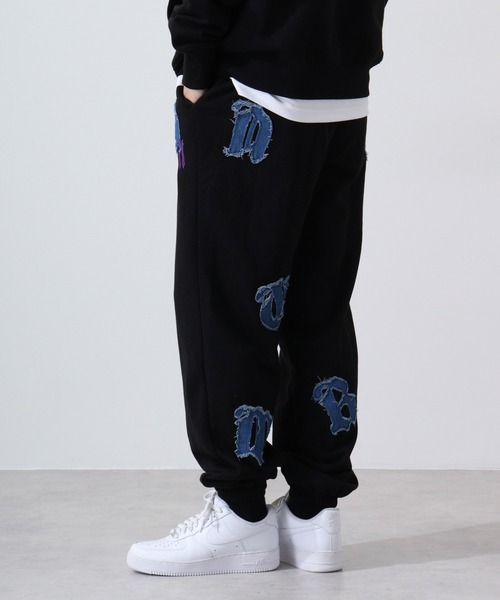 RE730 アップリケジョガーパンツ（その他パンツ）｜RE730（アールイーセブンサーティー）