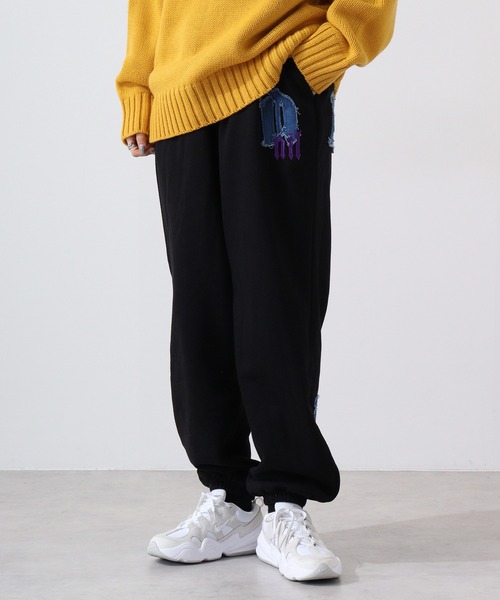 RE730 アップリケジョガーパンツ（その他パンツ）｜RE730（アールイーセブンサーティー）