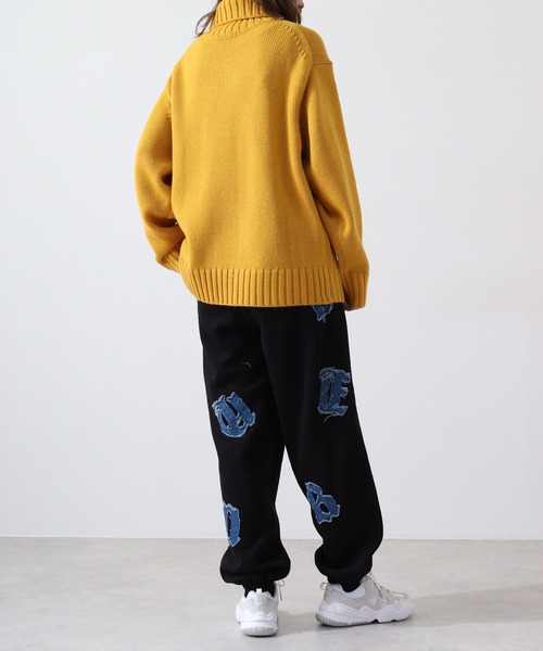 RE730 アップリケジョガーパンツ（その他パンツ）｜RE730（アールイーセブンサーティー）