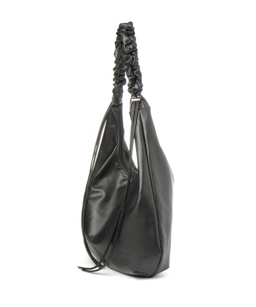 LAKOLE(ラコレ)の「FLハンドルギャザーショルダー / 990187(ショルダーバッグ・レディース・ブラック/オフホワイト/シルバー・FREE)」の8枚目の写真