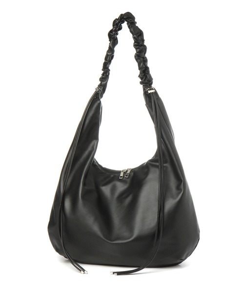 LAKOLE(ラコレ)の「FLハンドルギャザーショルダー / 990187(ショルダーバッグ・レディース・ブラック/オフホワイト/シルバー・FREE)」の16枚目の写真