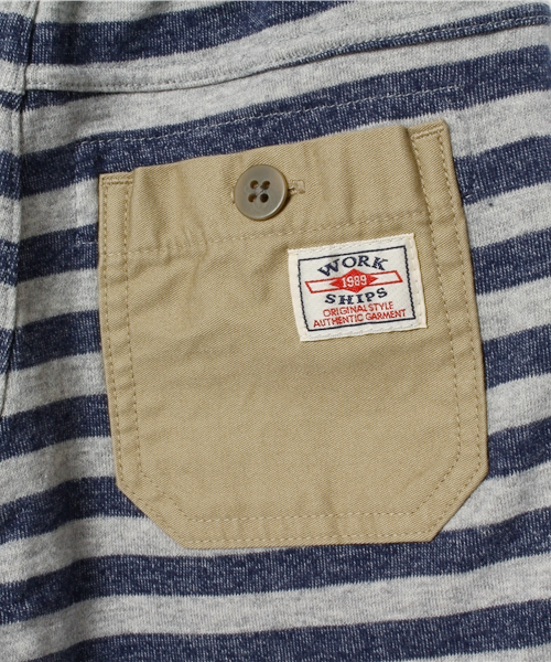 SHIPS（シップス）の「SHIPS KIDS:バック/ボーダー ハーフ①(kids)（その他パンツ・キッズ・ベージュ・120/130/110/100）」の5枚目の写真