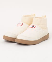 《HUNTER》W IN/OUT PUFFER KNIT BOOT