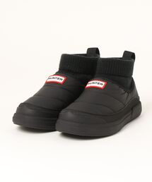 《HUNTER》W IN/OUT PUFFER KNIT BOOT