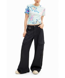 Desigual | 【Desigual×Collina Strada】スターライン カーゴワイドパンツ(その他パンツ)