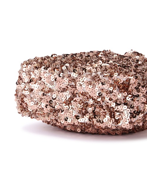 FREE'S MART（フリーズマート）の「◇スパンコール巾着バッグ（ハンドバッグ・レディース・ピンク/ブラック/シルバー・ﾌﾘ-）」の15枚目の写真