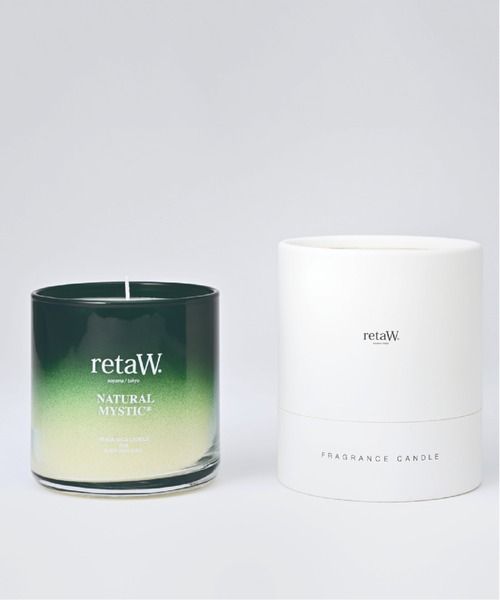 retaW（リトゥ）の「フレグランス キャンドル  NATURAL MYSTIC*  fade（キャンドル・メンズ・オリーブ×ブラック・フリー）」の3枚目の写真