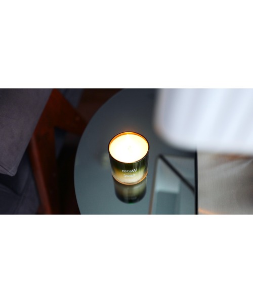 retaW（リトゥ）の「フレグランス キャンドル  NATURAL MYSTIC*  fade（キャンドル・メンズ・オリーブ×ブラック・フリー）」の4枚目の写真