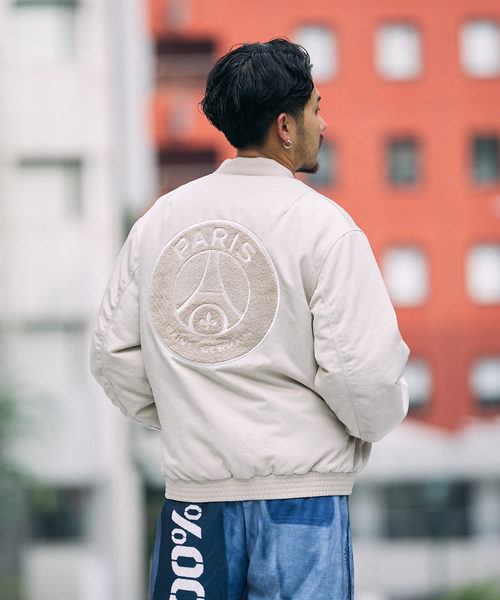 Paris Saint-Germain】ボンバージャケット（MA-1）｜PARIS SAINT