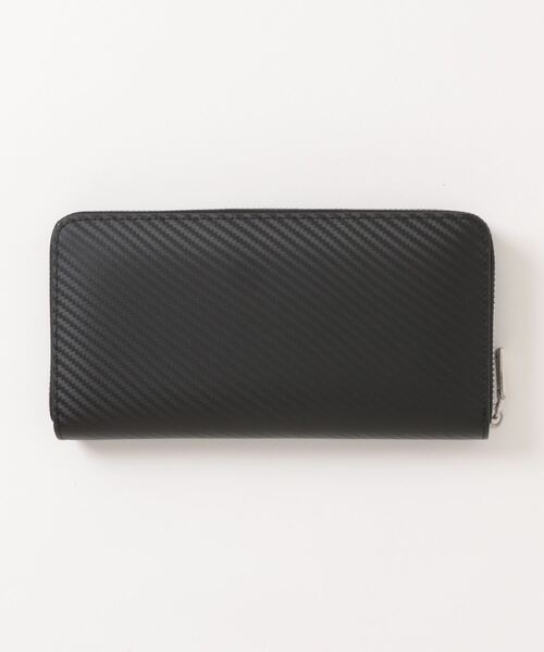 VANQUISH（ヴァンキッシュ）の「【VANQUISH/ヴァンキッシュ】牛革カーボン ラウンドファスナー 長財布（財布・メンズ・ネイビー/レッド/ブラック・FREE）」の11枚目の写真