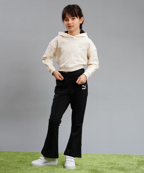 PUMA（プーマ）の「PUMA/プーマ BETTER CLASSICS フーディ スウェット ガールズ フーディー 624454（パーカー・キッズ・ブラック/ベージュ/ブルー/ライトブルー・L/M/S/XL）」の10枚目の写真