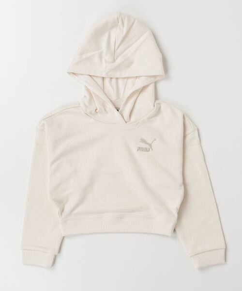 PUMA（プーマ）の「PUMA/プーマ BETTER CLASSICS フーディ スウェット ガールズ フーディー 624454（パーカー・キッズ・ブラック/ベージュ/ブルー/ライトブルー・L/M/S/XL）」の12枚目の写真