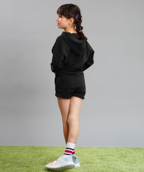 PUMA（プーマ）の「PUMA/プーマ BETTER CLASSICS フーディ スウェット ガールズ フーディー 624454（パーカー・キッズ・ブラック/ベージュ/ブルー/ライトブルー・L/M/S/XL）」の7枚目の写真