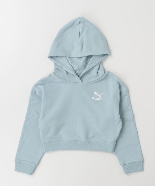 PUMA（プーマ）の「PUMA/プーマ BETTER CLASSICS フーディ スウェット ガールズ フーディー 624454（パーカー・キッズ・ブラック/ベージュ/ブルー/ライトブルー・L/M/S/XL）」の14枚目の写真