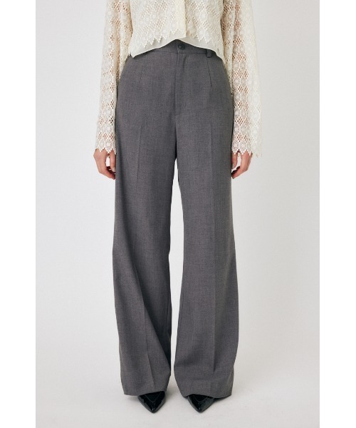 MOUSSY（マウジー）の「CENTER PRESS FLARE パンツ（その他パンツ・レディース・グレー/ブラック/ベージュ・2/1）」の3枚目の写真