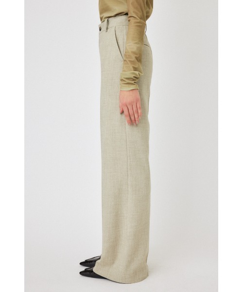 MOUSSY（マウジー）の「CENTER PRESS FLARE パンツ（その他パンツ・レディース・グレー/ブラック/ベージュ・2/1）」の10枚目の写真