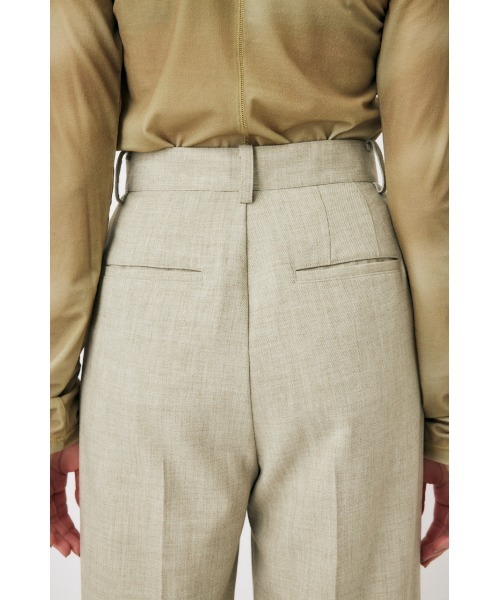 MOUSSY（マウジー）の「CENTER PRESS FLARE パンツ（その他パンツ・レディース・グレー/ブラック/ベージュ・2/1）」の13枚目の写真