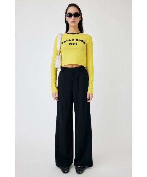 MOUSSY（マウジー）の「CENTER PRESS FLARE パンツ（その他パンツ・レディース・グレー/ブラック/ベージュ・2/1）」の21枚目の写真